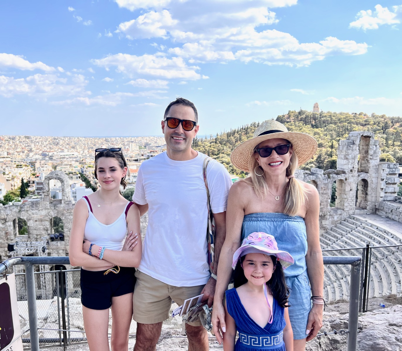 Family travel in Greece
